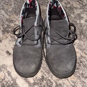 Kids Grey Suede boots by UGG